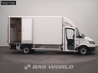 Volkswagen Crafter 140pk Automaat Laadklep Zijdeur Bakwagen Airco Cruise DHollandia Lat om Lat Euro6 Meubelbak Koffer Airco Cruise control 7