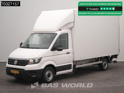 Volkswagen Crafter 140pk Automaat XL Laadklep NL Bakwagen Navi Camera Meubelbak Koffer Airco Cruise control