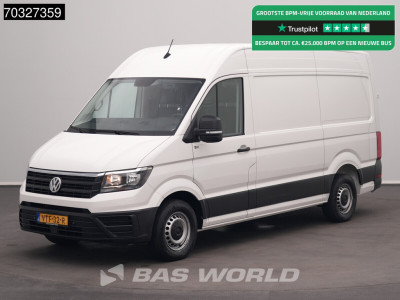 Volkswagen Crafter 140pk L3H3 Trekhaak Airco Cruise Parkeersensoren v+a Euro6 L2H2 Airco Trekhaak Cruise control