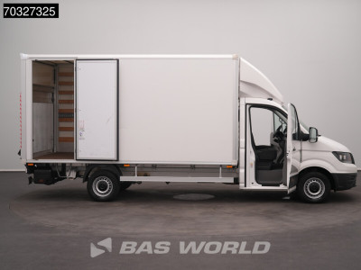 Volkswagen Crafter 140pk Laadklep Zijdeur Bakwagen Airco Cruise DHollandia Euro6 Meubelbak Koffer Mobelkoffer LBW Airco Cruise control 7