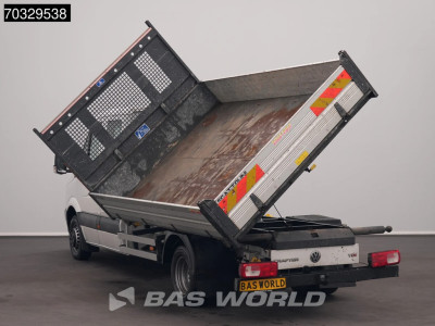 Volkswagen Crafter 160pk Dubbel Cabine Driezijdige Kipper 160PS Trekhaak Airco Tipper Benne Kieper Airco Dubbel cabine Trekhaak 6