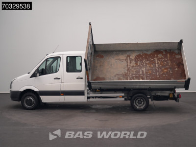 Volkswagen Crafter 160pk Dubbel Cabine Driezijdige Kipper 160PS Trekhaak Airco Tipper Benne Kieper Airco Dubbel cabine Trekhaak 9