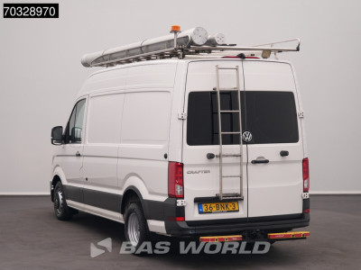 Volkswagen Crafter 177pk 50 Dubbellucht L3H3 Werkplaatsinrichting Trekhaak Airco Cruise Camera Parkeersensoren v+a Imperiaal Euro6 L2H2 Airco Trekhaak Cruise control 6