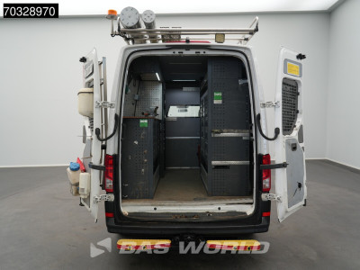 Volkswagen Crafter 177pk 50 Dubbellucht L3H3 Werkplaatsinrichting Trekhaak Airco Cruise Camera Parkeersensoren v+a Imperiaal Euro6 L2H2 Airco Trekhaak Cruise control 8