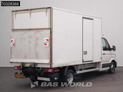 Volkswagen Crafter 177pk 50 Laadklep Zijdeur Bakwagen Airco Cruise DHollandia Euro6 Meubelbak Koffer Möbelkoffer Dubbellucht Airco Cruise control foto 2