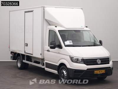 Volkswagen Crafter 177pk 50 Laadklep Zijdeur Bakwagen Airco Cruise DHollandia Euro6 Meubelbak Koffer Möbelkoffer Dubbellucht Airco Cruise control foto 5