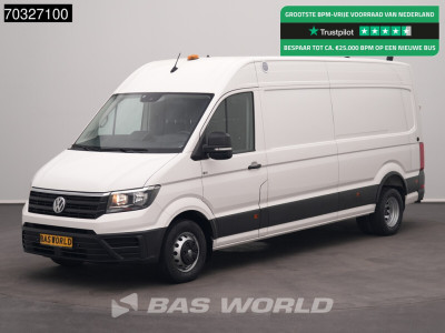 Volkswagen Crafter 177pk Automaat Dubbellucht L4H3 ACC Navi Trekhaak Airco Camera Parkeersensoren v+a Euro6 L3H2 Airco Trekhaak