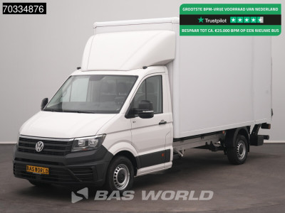 Volkswagen Crafter 177pk Automaat Laadklep Bakwagen Airco Camera Euro6 Meubelbak Koffer Mobelkoffer LBW Airco