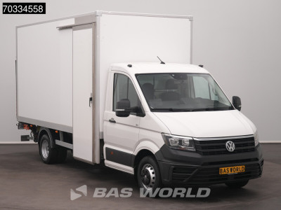 Volkswagen Crafter 177pk Automaat Laadklep Dubbellucht Bakwagen Airco Navi Carplay Cruise Camera DHollandia Euro6 Meubelbak Koffer Möbelkoffer LBW Zwillingbereifung Airco Cruise control foto 5