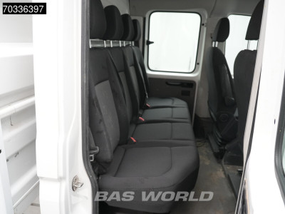 Volkswagen Crafter 177pk Kipper Dubbele Cabine Dubbellucht Airco Navi 3,5t Trekhaak Euro6 Kieper Benne Tipper DoKa Airco Trekhaak Cruise control foto 12