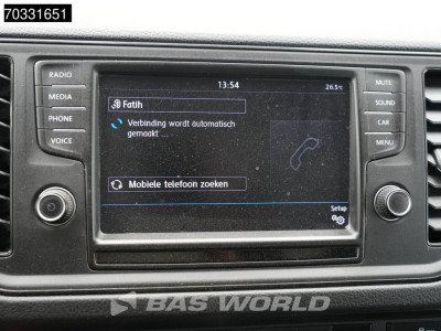 Volkswagen Crafter 177pk Kipper met Kist Dubbellucht 3,5t Trekhaak Airco Cruise Euro6 Tipper Benne Kieper Airco Trekhaak Cruise control foto 15