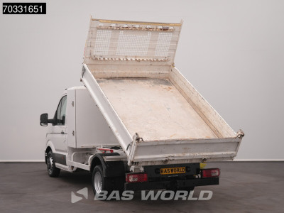 Volkswagen Crafter 177pk Kipper met Kist Dubbellucht 3,5t Trekhaak Airco Cruise Euro6 Tipper Benne Kieper Airco Trekhaak Cruise control foto 6
