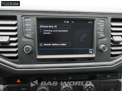 Volkswagen Crafter 177pk Laadklep Zijdeur Bakwagen Airco Cruise DHollandia Euro6 180PK Meubelbak Koffer Möbelkoffer Dubbellucht Airco Cruise control 19