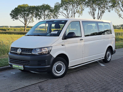 Volkswagen TRANSPORTER 2.0 TDI L2H1 9 Persoons Combi Personenbus Tourer Ex Taxi Airco BPM Vrij Euro6 84PK! foto 2