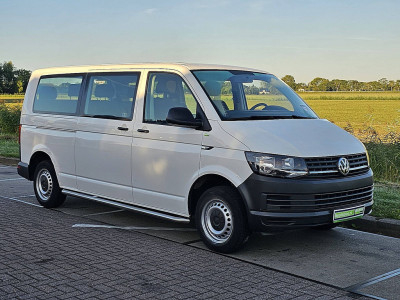Volkswagen TRANSPORTER 2.0 TDI L2H1 9 Persoons Combi Personenbus Tourer Ex Taxi Airco BPM Vrij Euro6 84PK! foto 5