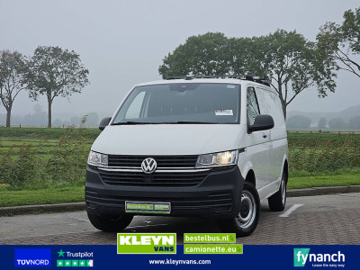 Volkswagen TRANSPORTER 2.0 TDI T6.1 L1H1 Carplay Achterklep Trekhaak CruiseControl 3-Zits Pdc Euro6 OH-Historie!