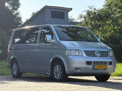 Volkswagen TRANSPORTER TDI 96 KW 2.5 TDI AUTOMAAT Camperbus|Airco|hefdak|vijf zitplaatsen|cruise control|trekhaak|camper|kampeer 2