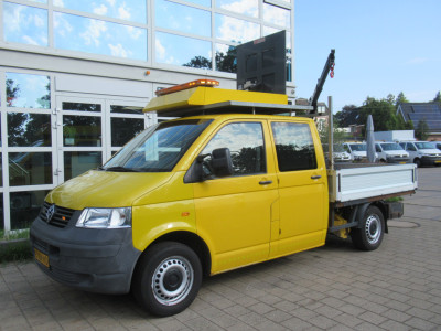 Volkswagen Transporter 1.9 TDI 340 DC + HIAB 008 T Kraan Crane Kran 2