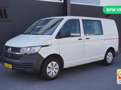 Volkswagen Transporter 2.0 TDI 150PK Automaat Dubbele Cabine EURO 6 - Airco - Cruise - Camera - â¬ 18.900,- Excl.