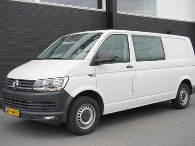 Volkswagen Transporter 2.0 TDI 150PK L2 Dubbel Cabine EURO 6 - Airco - Cruise - PDC - â¬15.900,- Excl.