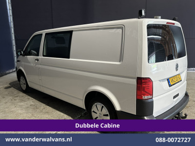Volkswagen Transporter 2.0 TDI 150pk 4Motion L2H1 Dubbele Cabine Euro6 Airco | 5-Zits | Apple Carplay | Cruisecontrol | Omvormer Android Auto, 2500kg Trekhaak, Leder, Parkeersensoren, Achterklep foto 10