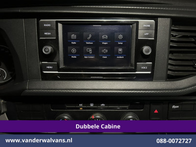 Volkswagen Transporter 2.0 TDI 150pk 4Motion L2H1 Dubbele Cabine Euro6 Airco | 5-Zits | Apple Carplay | Cruisecontrol | Omvormer Android Auto, 2500kg Trekhaak, Leder, Parkeersensoren, Achterklep foto 15