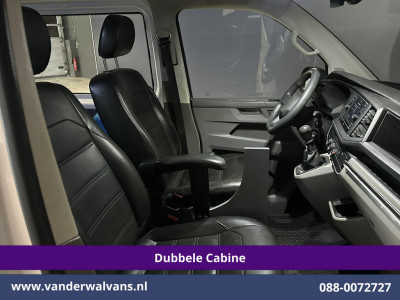 Volkswagen Transporter 2.0 TDI 150pk 4Motion L2H1 Dubbele Cabine Euro6 Airco | 5-Zits | Apple Carplay | Cruisecontrol | Omvormer Android Auto, 2500kg Trekhaak, Leder, Parkeersensoren, Achterklep foto 7