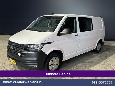 Volkswagen Transporter 2.0 TDI 150pk 4Motion L2H1 Dubbele Cabine Euro6 Airco | 5-Zits | Apple Carplay | Cruisecontrol | Omvormer Android Auto, 2500kg Trekhaak, Leder, Parkeersensoren, Achterklep foto 8