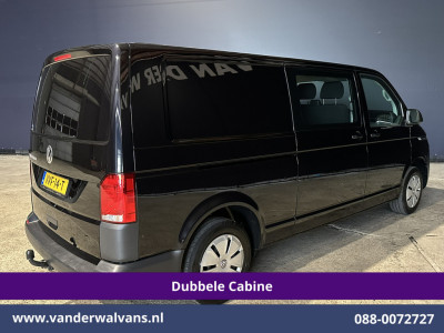 Volkswagen Transporter 2.0 TDI 150pk Automaat L2H1 Dubbele Cabine Euro6 Airco | 6-Zits | Camera | Navigatie | Apple Carplay | Cruisecontrol Android Auto, Stoelverwarming, 2500kg Trekhaak, Achterklep foto 13