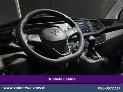 Volkswagen Transporter 2.0 TDI 150pk Automaat L2H1 Dubbele Cabine Euro6 Airco | 6-Zits | Camera | Navigatie | Apple Carplay | Cruisecontrol Android Auto, Stoelverwarming, 2500kg Trekhaak, Achterklep foto 16