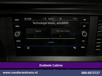Volkswagen Transporter 2.0 TDI 150pk Automaat L2H1 Dubbele Cabine Euro6 Airco | 6-Zits | Camera | Navigatie | Apple Carplay | Cruisecontrol Android Auto, Stoelverwarming, 2500kg Trekhaak, Achterklep foto 6