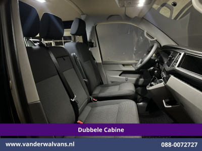 Volkswagen Transporter 2.0 TDI 150pk Automaat L2H1 Dubbele Cabine Euro6 Airco | 6-Zits | Camera | Navigatie | Apple Carplay | Cruisecontrol Android Auto, Stoelverwarming, 2500kg Trekhaak, Achterklep foto 9
