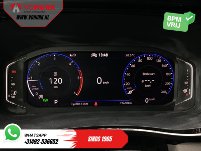 Volkswagen Transporter 2.0 TDI 150 pk DSG Aut. L2 Bulli Virtual Cockpit/ Leder/ Adapt.Cruise/ LED/ Navi/ Bear Lock/ Carplay/ Camera/ 18? LMV/ PDC/ Trekhaak foto 12