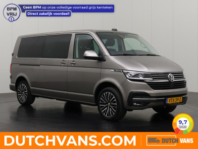 Volkswagen Transporter 2.0TDI DSG Automaat Lang Dubbele Cabine Bulli | Digital Cockpit | Leder | Navigatie | Trekhaak | Led