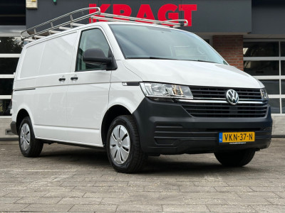 Volkswagen Transporter 2.0 TDI L1H1|110PK|airco|cruise|bluetooth|trekhaak|parkeersensoren achter|imperiaal|drie zitplaatsen|EURO6. 2
