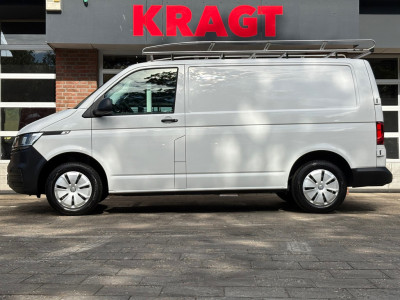 Volkswagen Transporter 2.0 TDI L1H1|110PK|airco|cruise|bluetooth|trekhaak|parkeersensoren achter|imperiaal|drie zitplaatsen|EURO6. 5