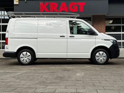 Volkswagen Transporter 2.0 TDI L1H1|110PK|airco|cruise|bluetooth|trekhaak|parkeersensoren achter|imperiaal|drie zitplaatsen|EURO6. 6
