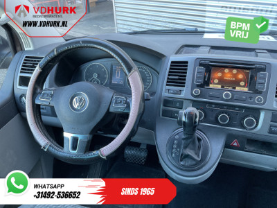 Volkswagen Transporter 2.0 TDI L2 Aut. DC Dubbel Cabine EXPORT 2.5t Trekverm./ Navi/ Airco/ Cruise/ PDC/ 17?LMV/ Trekhaak foto 13