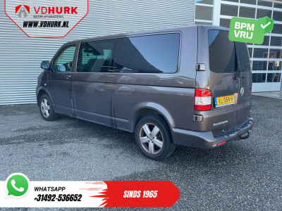 Volkswagen Transporter 2.0 TDI L2 Aut. DC Dubbel Cabine EXPORT 2.5t Trekverm./ Navi/ Airco/ Cruise/ PDC/ 17?LMV/ Trekhaak foto 2