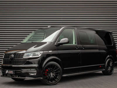 Volkswagen Transporter 2.0 TDI L2H1 150PK BULLI DC DUBBEL CABINE / JB-EDITION / FULL OPTIONS / LEDER BEKLEDING / FULL BLACK /APPLE