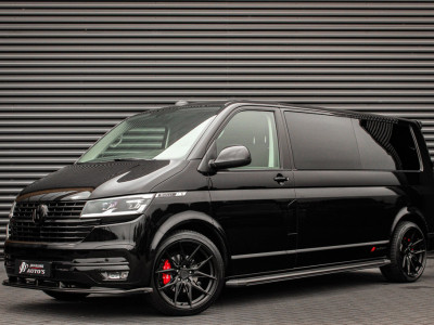 Volkswagen Transporter 2.0 TDI L2H1 150PK BULLI DC DUBBEL CABINE / JB-EDITION / FULL OPTIONS / LEDER BEKLEDING / FULL BLACK/ APPLE
