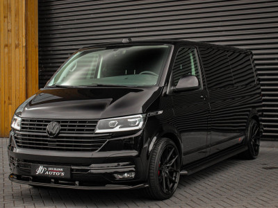 Volkswagen Transporter 2.0 TDI L2H1 150PK BULLI DC DUBBEL CABINE / JB-EDITION / FULL OPTIONS / LEDER BEKLEDING / FULL BLACK/ APPLE 10
