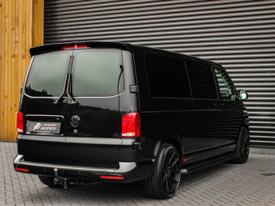 Volkswagen Transporter 2.0 TDI L2H1 150PK BULLI DC DUBBEL CABINE / JB-EDITION / FULL OPTIONS / LEDER BEKLEDING / FULL BLACK/ APPLE 11