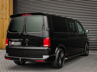Volkswagen Transporter 2.0 TDI L2H1 150PK BULLI DC DUBBEL CABINE / JB-EDITION / FULL OPTIONS / LEDER BEKLEDING / FULL BLACK /APPLE 12