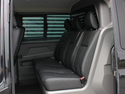 Volkswagen Transporter 2.0 TDI L2H1 150PK BULLI DC DUBBEL CABINE / JB-EDITION / FULL OPTIONS / LEDER BEKLEDING / FULL BLACK /APPLE 15
