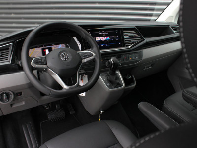Volkswagen Transporter 2.0 TDI L2H1 150PK BULLI DC DUBBEL CABINE / JB-EDITION / FULL OPTIONS / LEDER BEKLEDING / FULL BLACK /APPLE 19