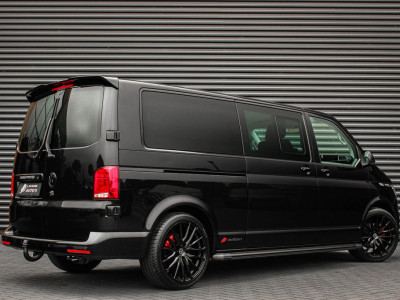 Volkswagen Transporter 2.0 TDI L2H1 150PK BULLI DC DUBBEL CABINE / JB-EDITION / FULL OPTIONS / LEDER BEKLEDING / FULL BLACK /APPLE 3