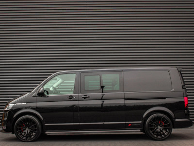Volkswagen Transporter 2.0 TDI L2H1 150PK BULLI DC DUBBEL CABINE / JB-EDITION / FULL OPTIONS / LEDER BEKLEDING / FULL BLACK /APPLE 5