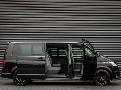 Volkswagen Transporter 2.0 TDI L2H1 150PK BULLI DC DUBBEL CABINE / JB-EDITION / FULL OPTIONS / LEDER BEKLEDING / FULL BLACK /APPLE 8