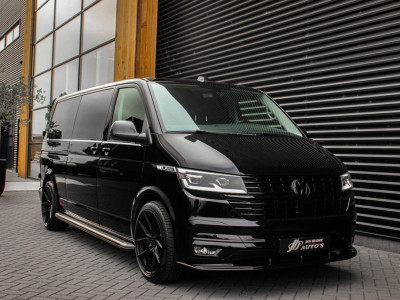 Volkswagen Transporter 2.0 TDI L2H1 150PK BULLI DC DUBBEL CABINE / JB-EDITION / FULL OPTIONS / LEDER BEKLEDING / FULL BLACK/ APPLE 8
